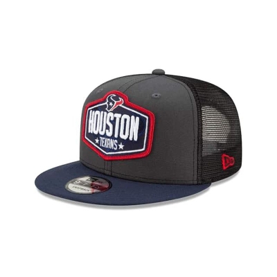 Houston Texans Gorra | New Era NFL Draft 9fifty Snapback Cap Mexico - Grises